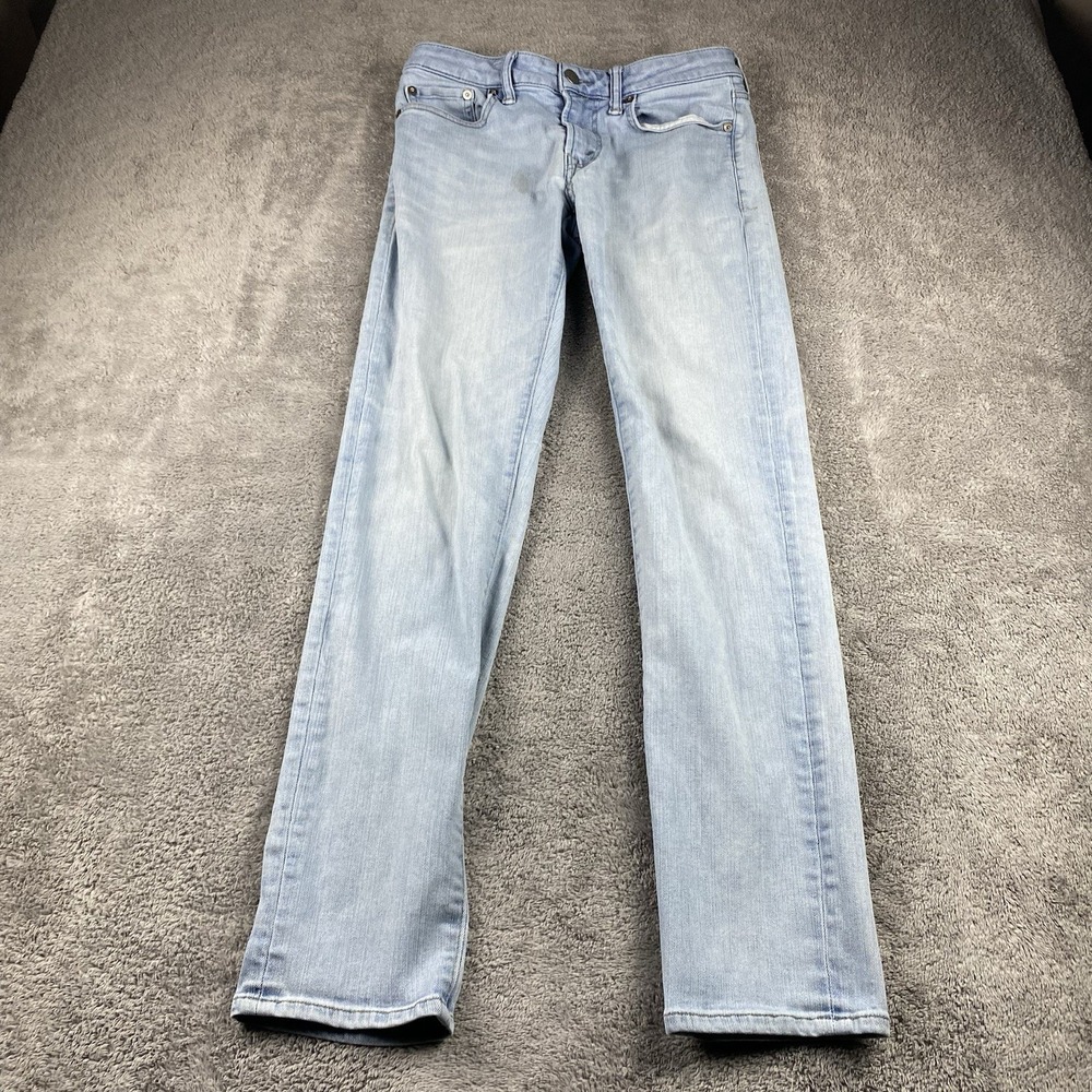 American Eagle Next Level AirFlex Slim Jeans Mens 28x29 Blue Light Wash Low Rise